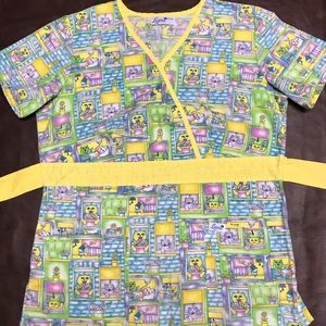 Liana Uniform Scrub Top Size Small